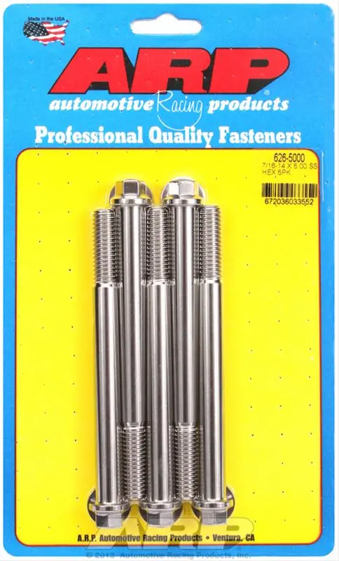 Arp 626-5000 Stainless Steel High-Strength Engine Bolts 1