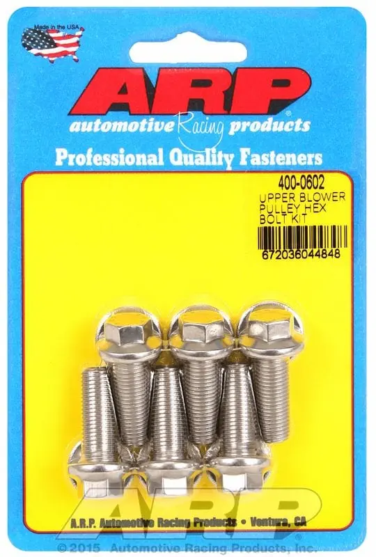 Stainless Steel Blower Pulley Kit With Hex Head Bolts (Ar400-0602) 1