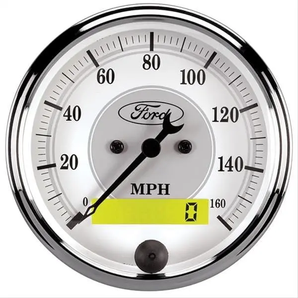 Autometer 880355 Ford Masterpiece Speedometer – Vintage-Inspired Analog Gauge 1