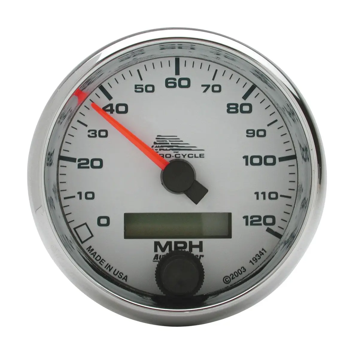 Autometer 19341 Mechanical Oil Pressure Gauge – 0–100 Psi, 2-1/16" Diameter Dial 1