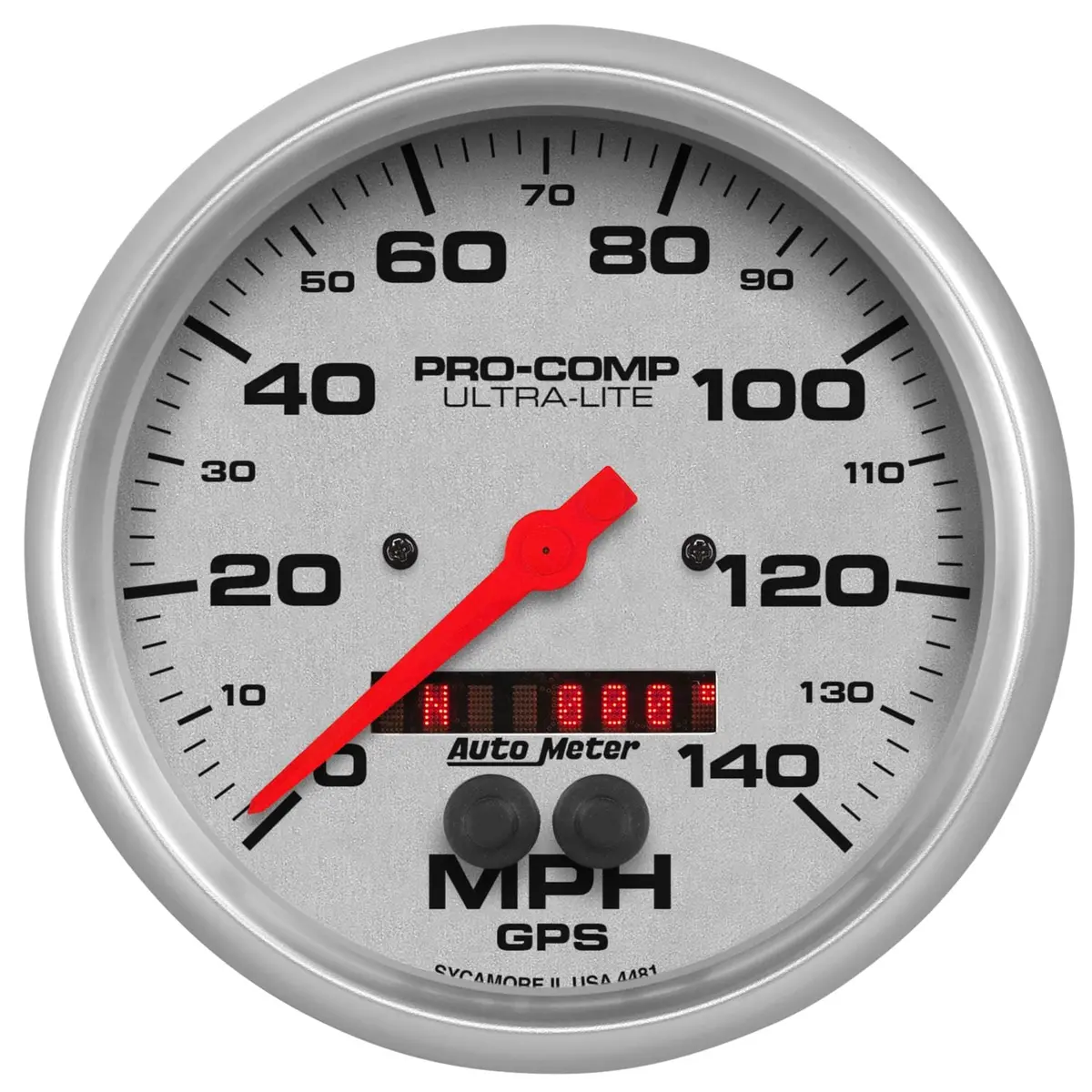 Autometer Ultra-Lite Gps Speedometer – Lightweight, Bluetooth-Enabled (4481) 1