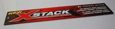 Bell Racing X Stack Tear-Off Lens Inserts For Racing Optics – Pack Of 10 1