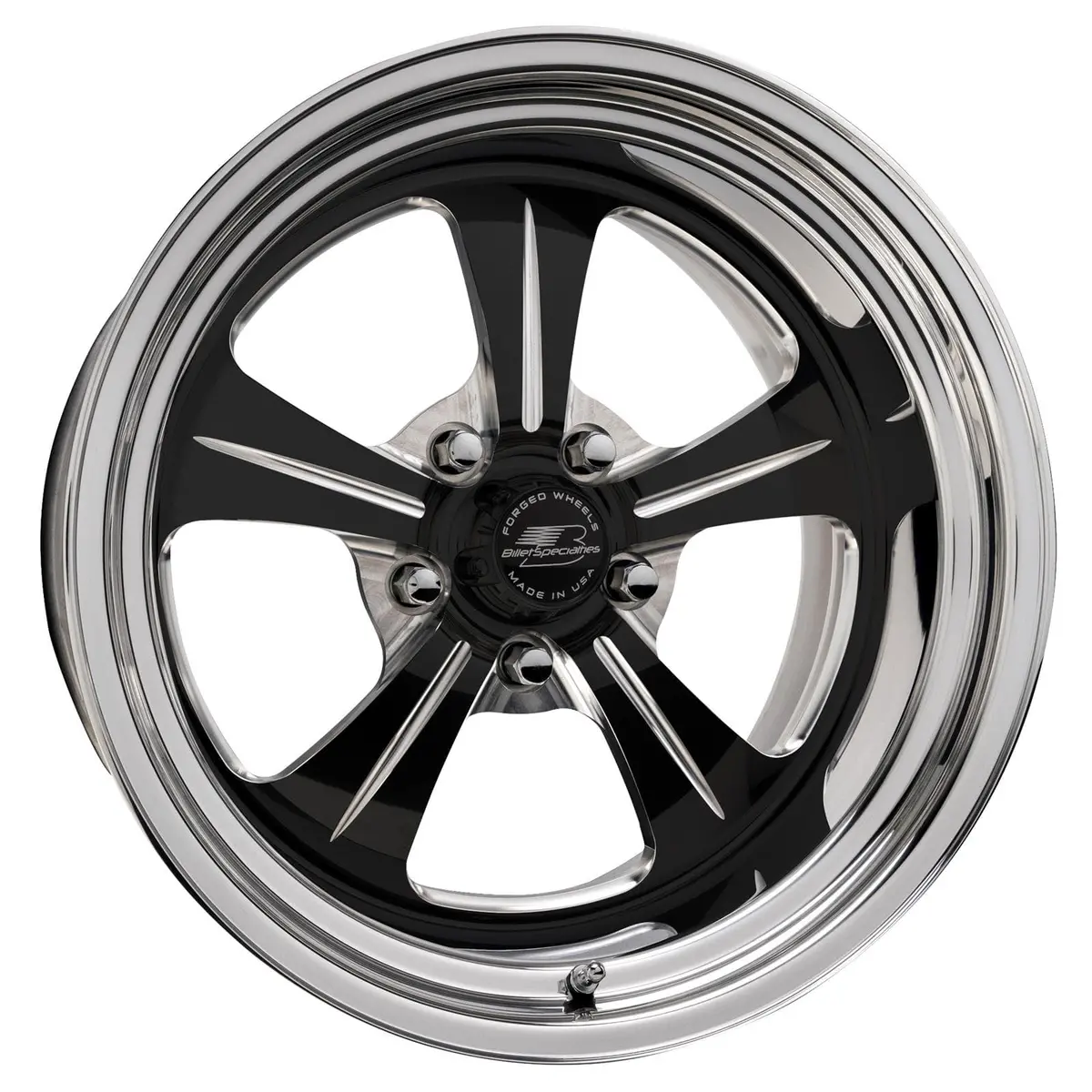 Billet Specialties Amc70 Wheels – Fineline Black Satin Finish, Custom Configurable (Amcb70860) 1
