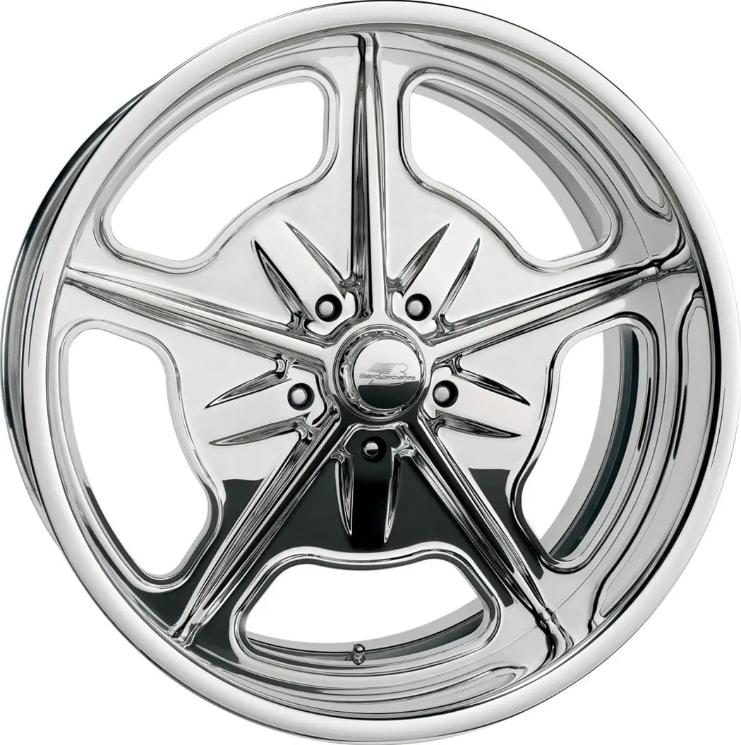 Billet Specialties Bonneville Vintage Wheel – Polished Conventional Style, Custom-Ordered Vc35515 1