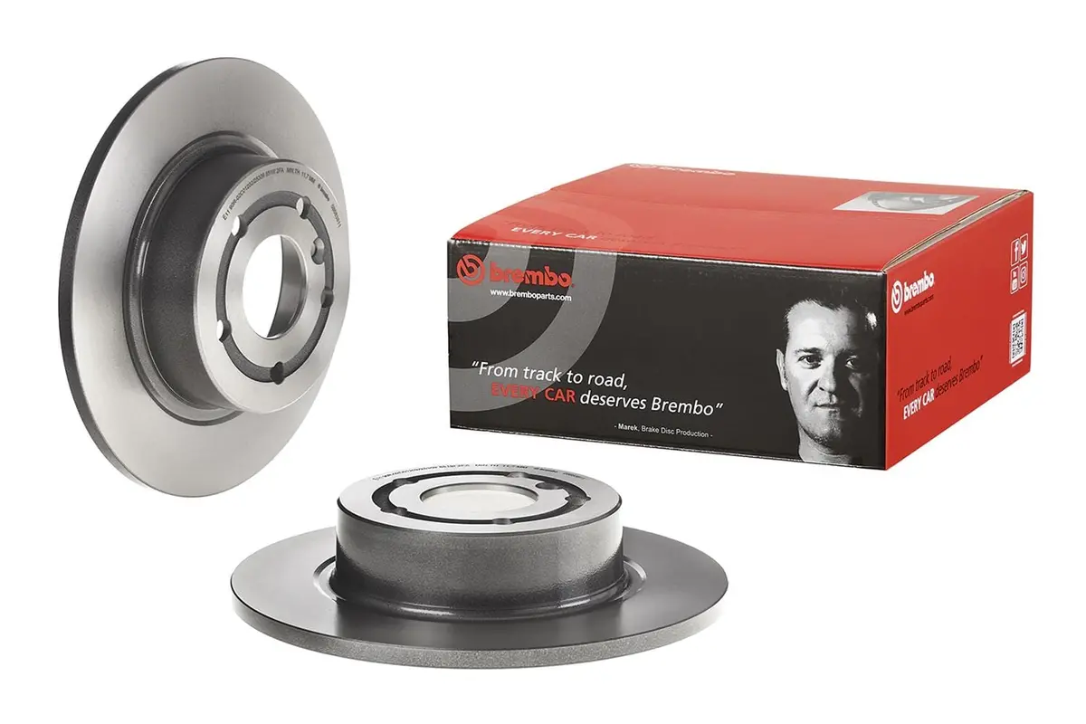 Brembo Premium Brake Pad And Rotor Kit – Front Axle 1