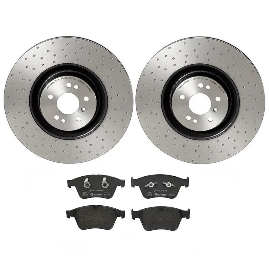 Brembo Kt04476 Brake Pad And Rotor Kit For Performance Vehicles 1