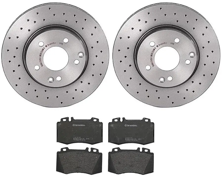 Brembo Ktx4006 Brake Pad And Rotor Kit – High-Performance Disc Replacement 1
