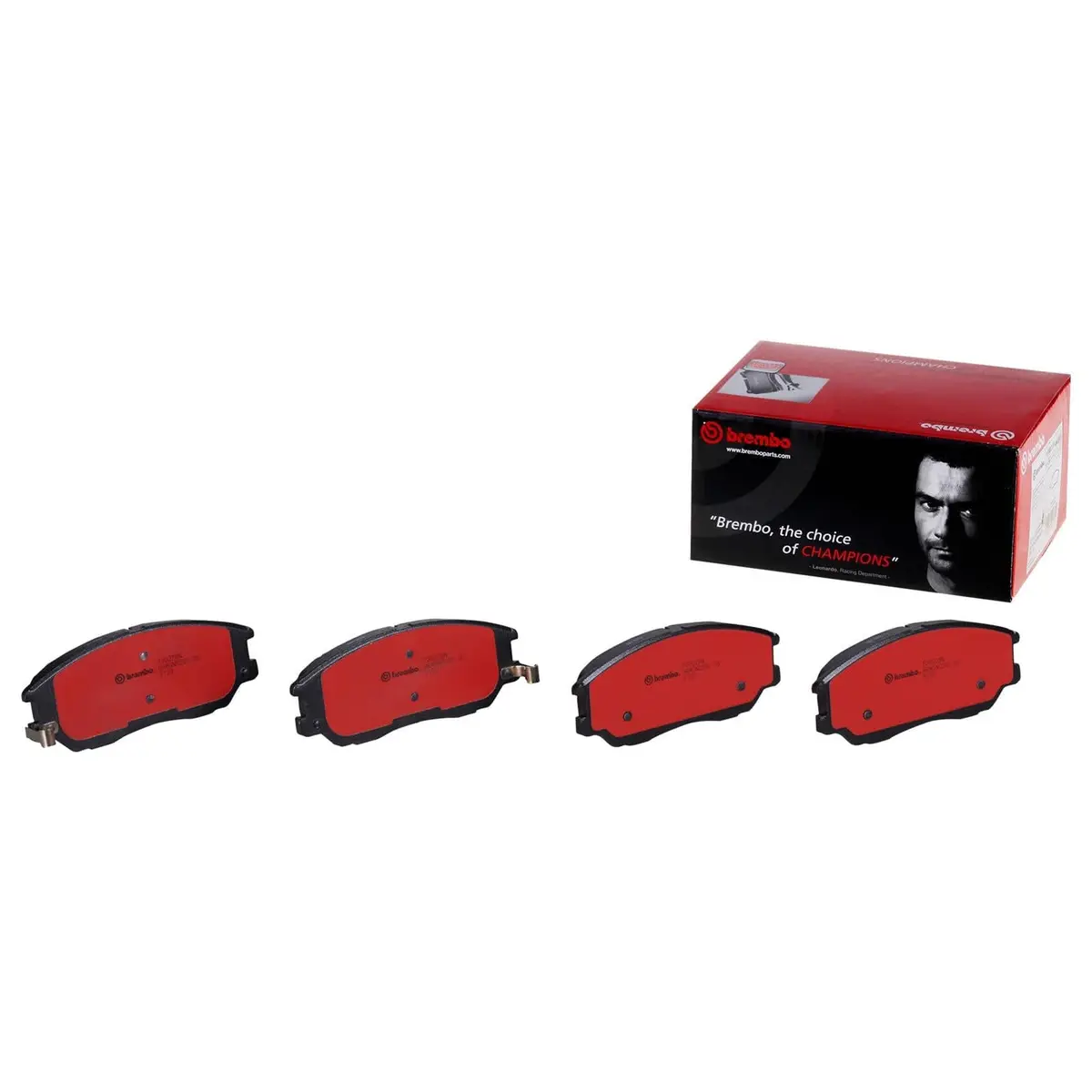 Brembo Ceramic Brake Pads – Nao Formula, Quiet & Low-Dust (P30028N) 1
