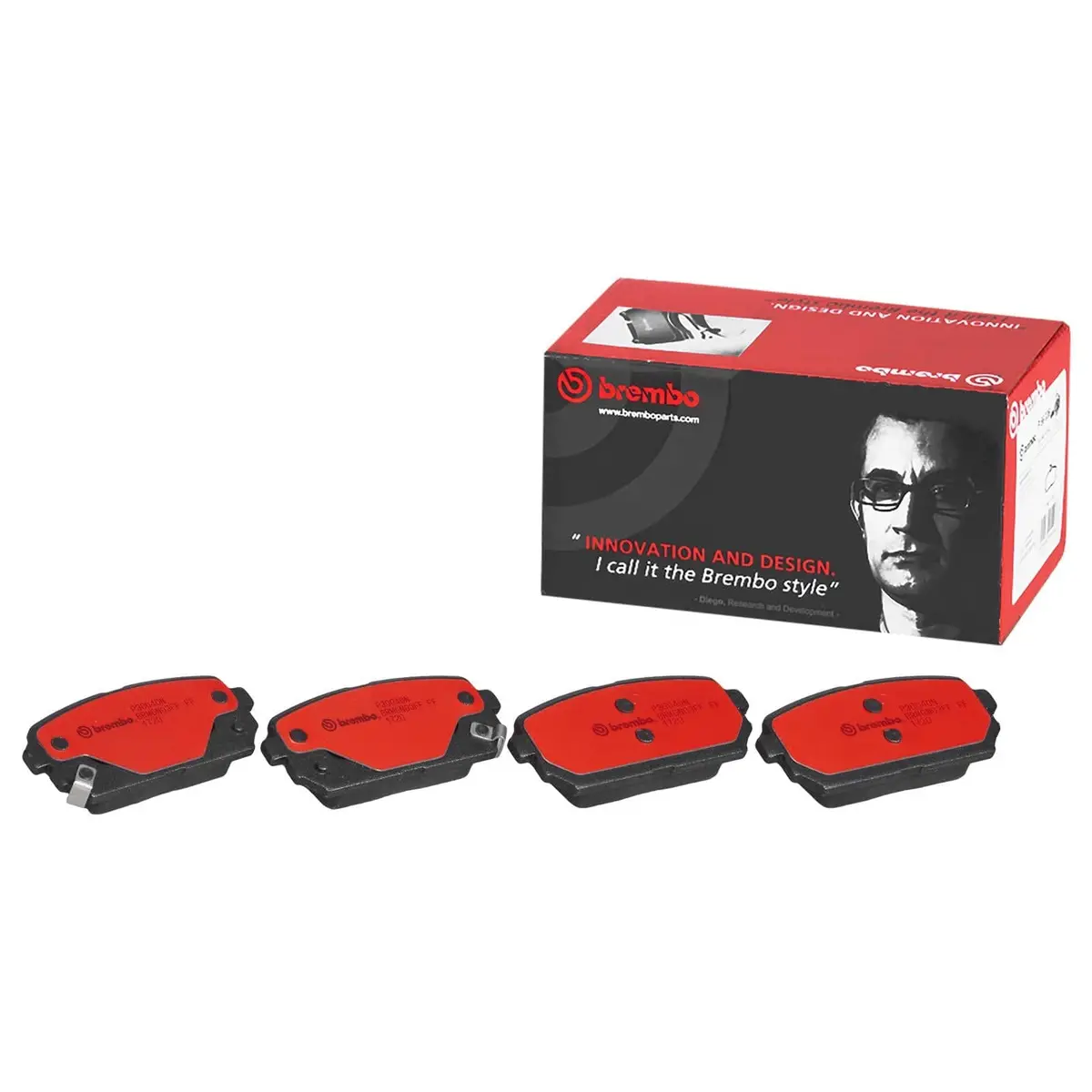 Brembo P30040N Nao Ceramic Brake Pads For High-Performance Vehicles 1
