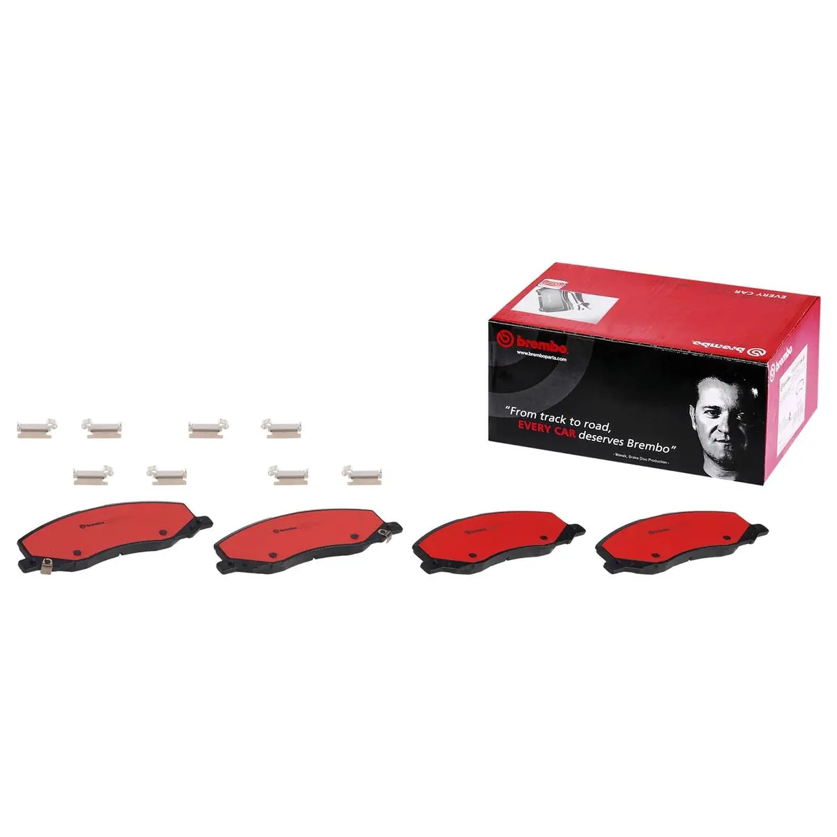 Brembo P59058N Nao Ceramic Brake Pads – Quiet, Low-Dust Performance 1
