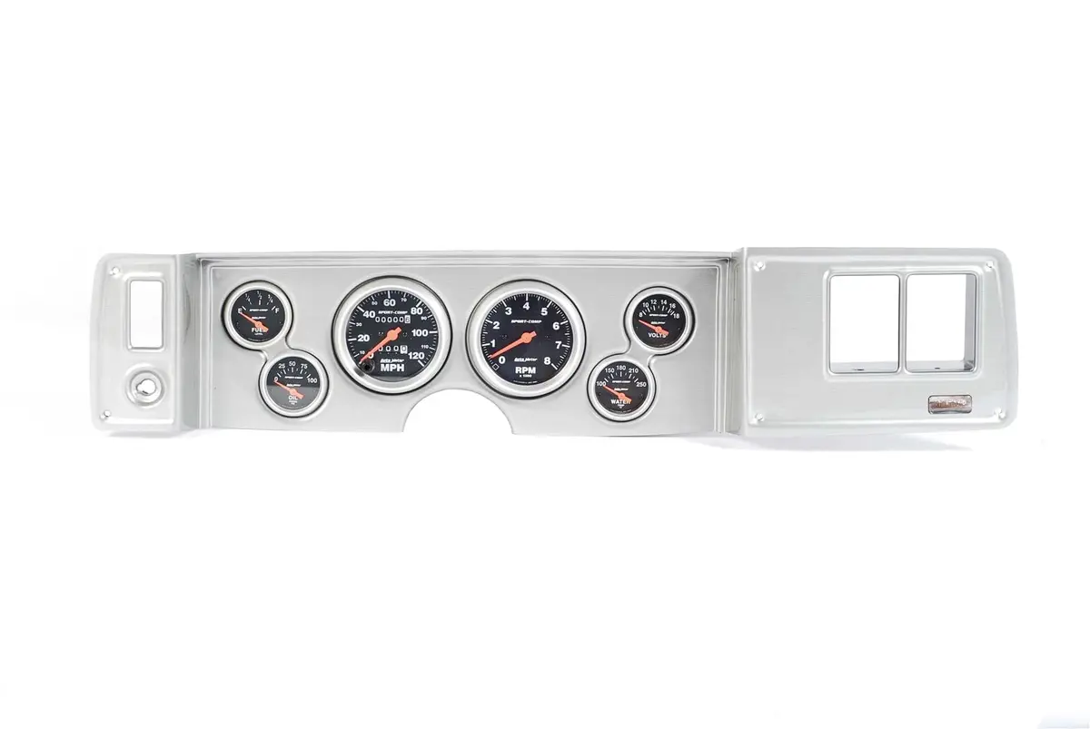 Classic Thunder Road 101790112 Instrument Panel With Autometer Gauges 1