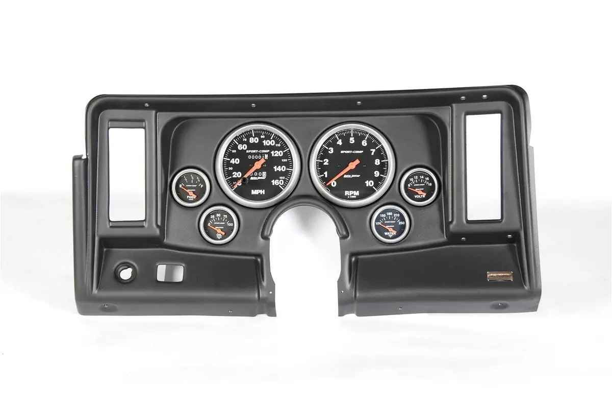 Classic Thunder Road 107650813 Dash Panel With Integrated Autometer Gauges 2