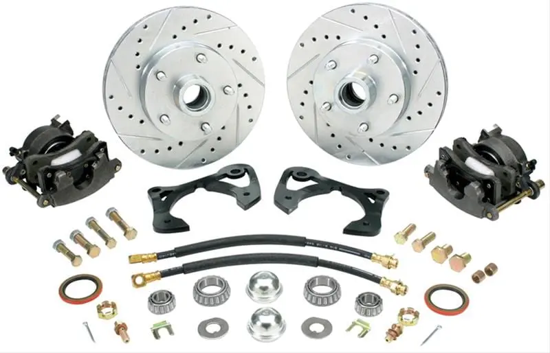 Classic Performance Disc Brake Conversion Kit – Front & Rear, Bolt-On (6467Wbk-Sug) 1