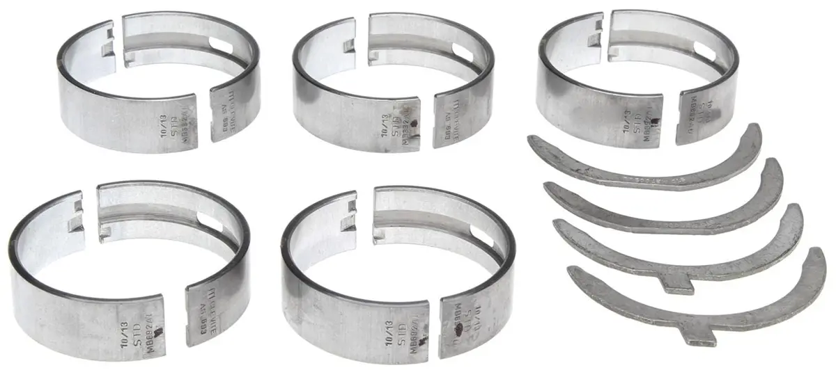 Clevite Ms-2319A-10 Main Bearing Set – Premium Engine Bearing Kit With .010" Oversize Clearance 1