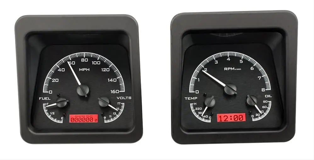 Dakota Digital Vhx-69C-Cam-K-B Direct-Fit Analog Gauge System For Camaro 2