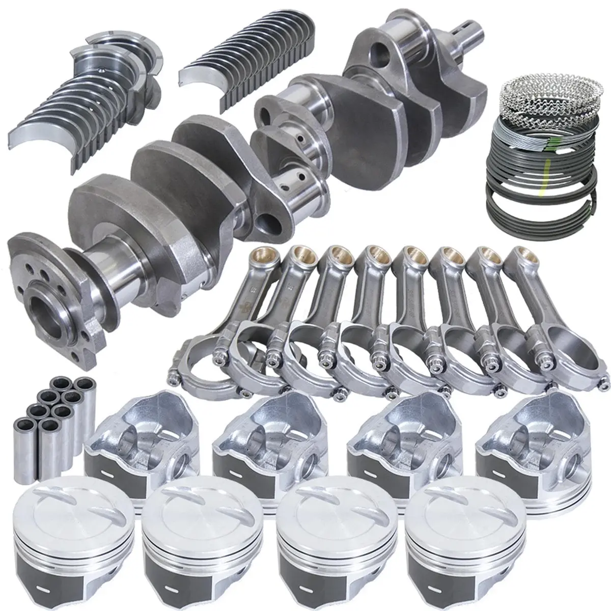 Eagle Street Performance Rotating Assembly – Includes Silv-O-Lite Claimer Pistons, Balanced & Blueprinted (B15454E000) 1