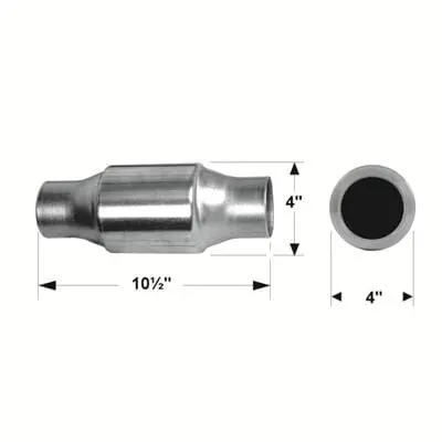 Flowmaster 2830125 Universal Catalytic Converter 1