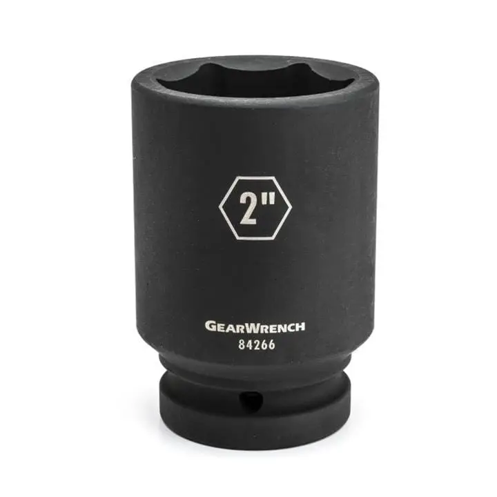 Gearwrench 84264 1/2-Inch Drive Impact Socket Set – 6-Point, Chrome Vanadium Steel 1