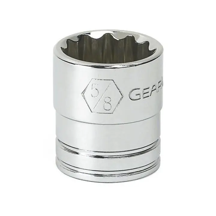 Gearwrench 80501 1/2" Drive Socket Set – 12-Point Chrome Vanadium Metric/Sae Combo 1