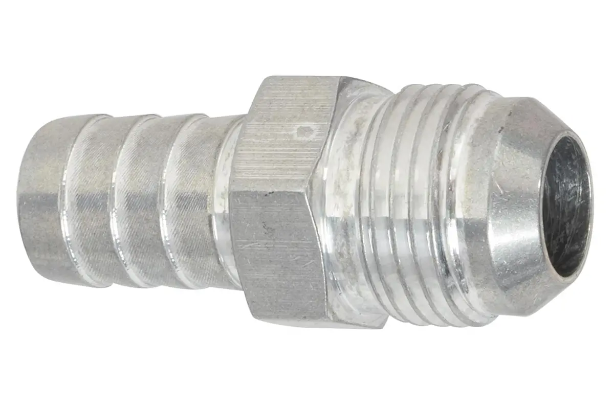 Ict Billet -10An Hose Barb Fitting With 5/8" Barbed End 1