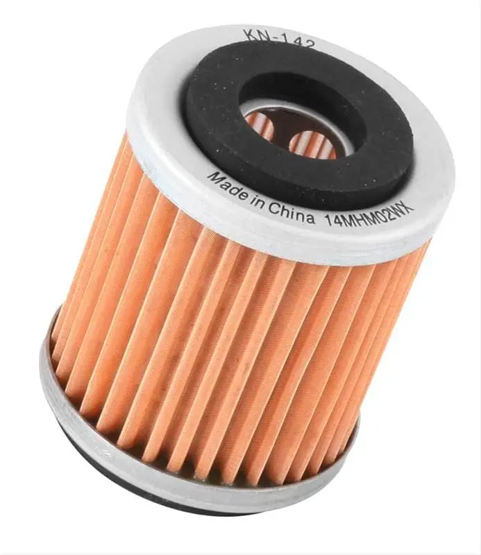 K&N Powersports Reusable Oil Filter – High-Capacity, Washable Design (Kn-142) 1