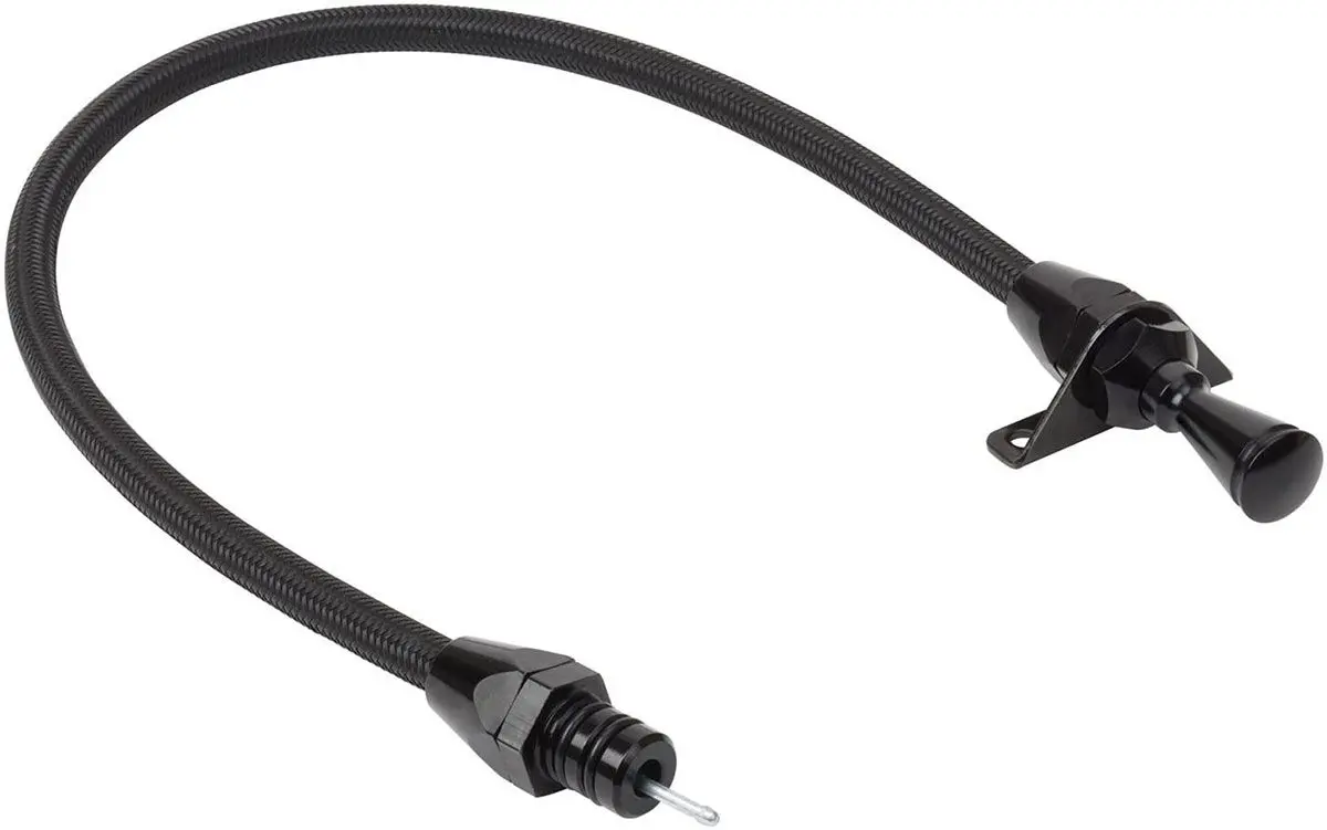 Lk-Xtd-3Fmxfm Flexible Black Transmission Dipstick With Firewall Mount 1