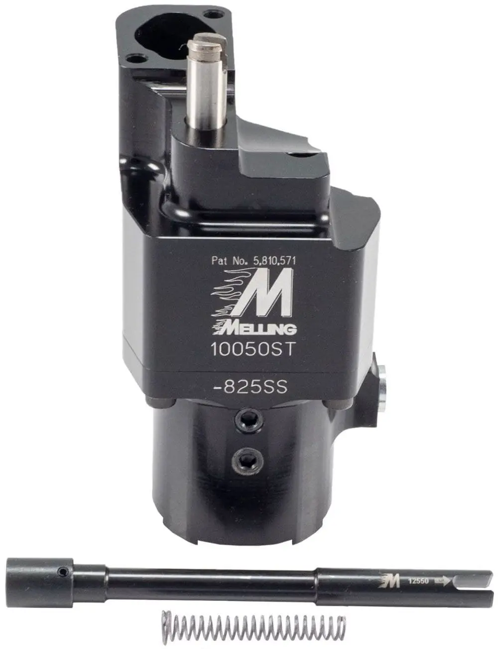 Billet Street/Strip Me10050St-825Ss Shark Tooth Oil Pump – High-Volume, Billet Aluminum Construction 1