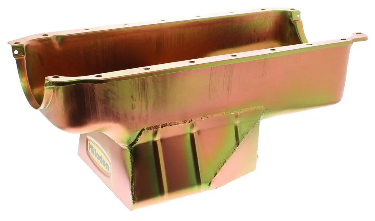 Sb Chrysler 318/340 Oil Pan – Mi30935 Cast Aluminum Design 1