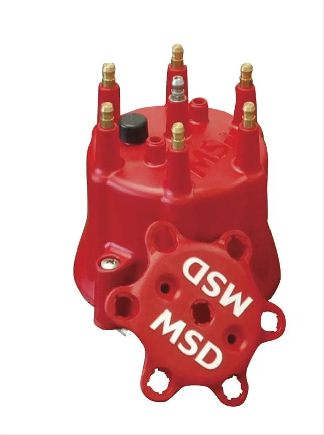 Msd 8014 Replacement Distributor Cap For High-Performance Ignition Systems 1