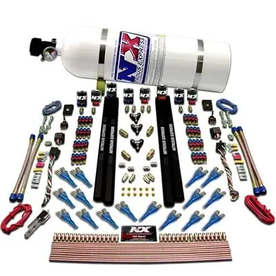 Nitrous Express Nx Wet Nitrous System – 150Hp Single-Stage Kit With Bottle Bracket (90008-15) 1