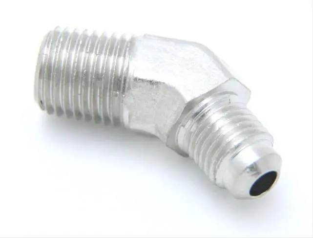 Nitrous Outlet An-To-Npt Adapter – Stainless Steel Fitting For Fuel/Nitrous Systems (00-01254-B) 1