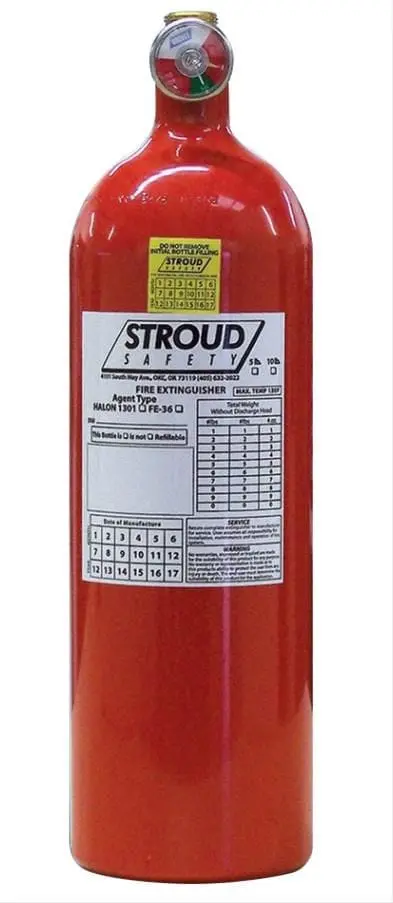 10-Pound Fe-36 Fire Suppression Bottle Replacement – Ss93072 1
