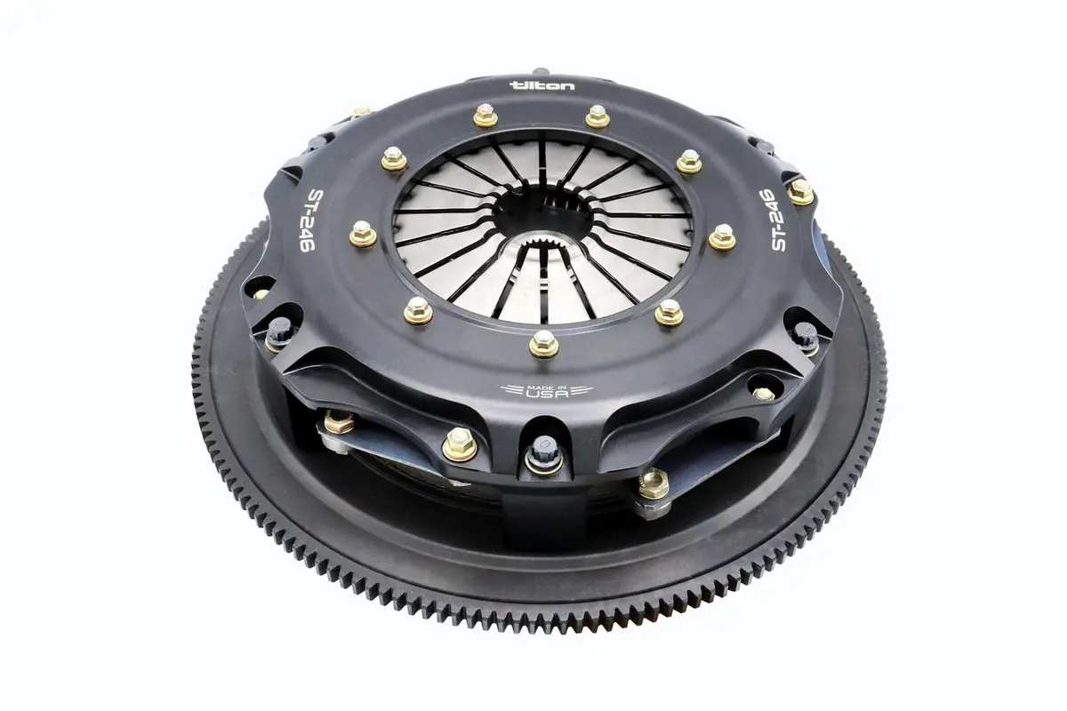 Tilton St-246 Twin-Disc Clutch Assembly – Race-Ready 55-1000 Kit 1