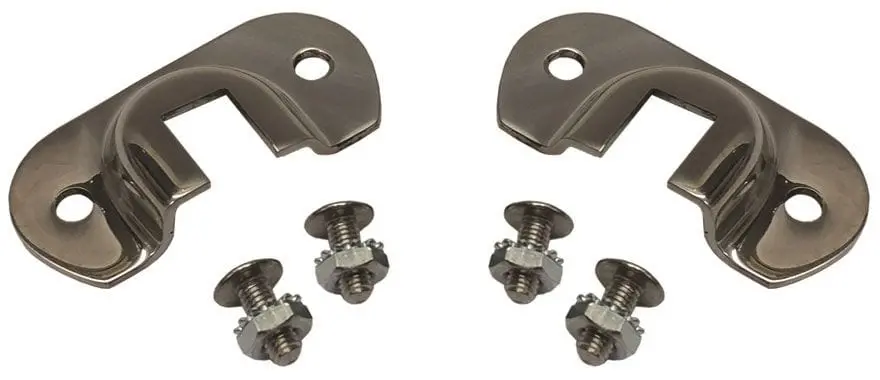 Vintique Vib-8140-41-Ss Polished Stainless Radiator Support Rod Bracket 1