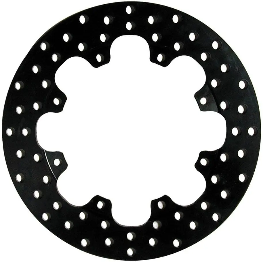 8-Bolt Drilled Steel Brake Rotor – Standard Mount, 16" Diameter (Wb160-1601) 1