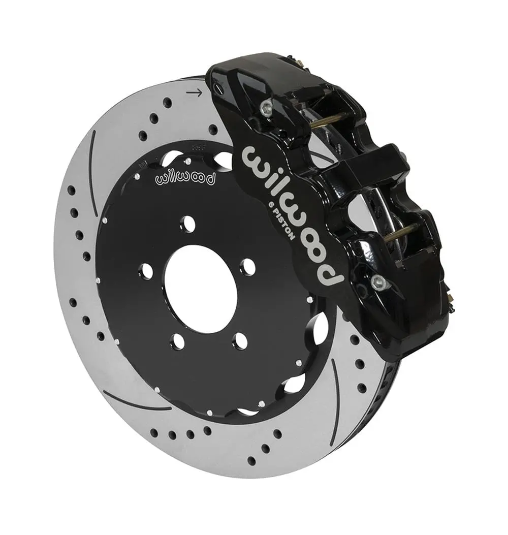 Wilwood Aero6 Big Brake Front Kit – Six-Piston Caliper System, 140-14682-D 1