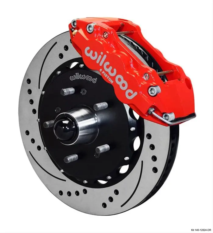 Wilwood Aero6 Big Brake Front Truck Kit – 140-12824-Dr Direct-Fit High-Performance System 1