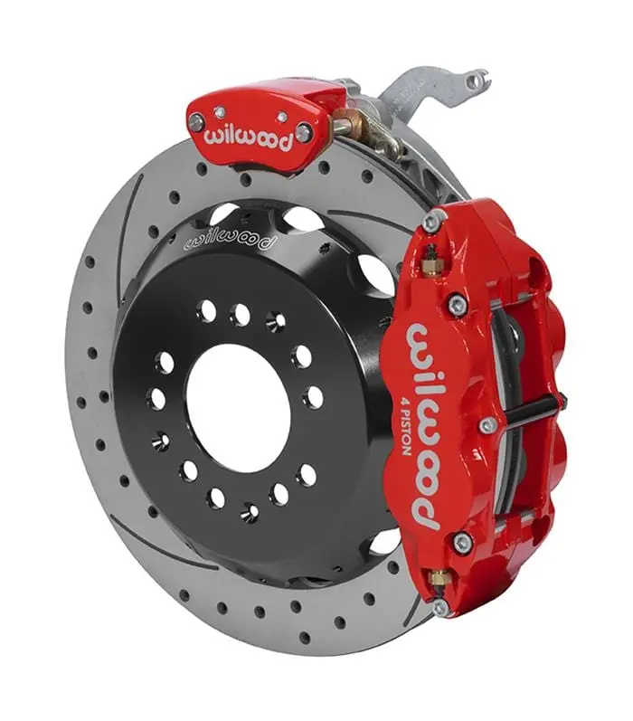 Wilwood Forged Narrow Superlite 4R-Mc4 Rear Big Brake Kit With Parking Brake – 140-14883-Dr 1