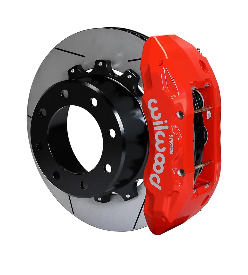 Wilwood Tx6R Big Brake Rear Kit – Six-Piston Caliper System With Rotors & Mounting Hardware (140-13868-R) 1